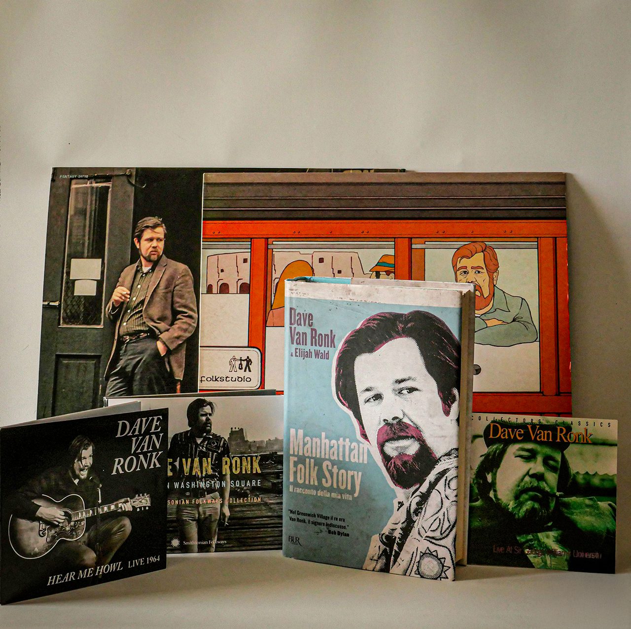 Dave Van Ronk & Elijah Wald - Manhattan Folk Story Recensione Antonio Boschi