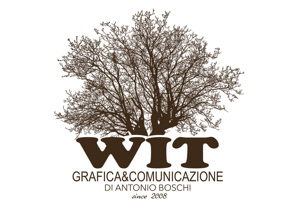 WIT grafica e comunicazione logo by antonio boschi