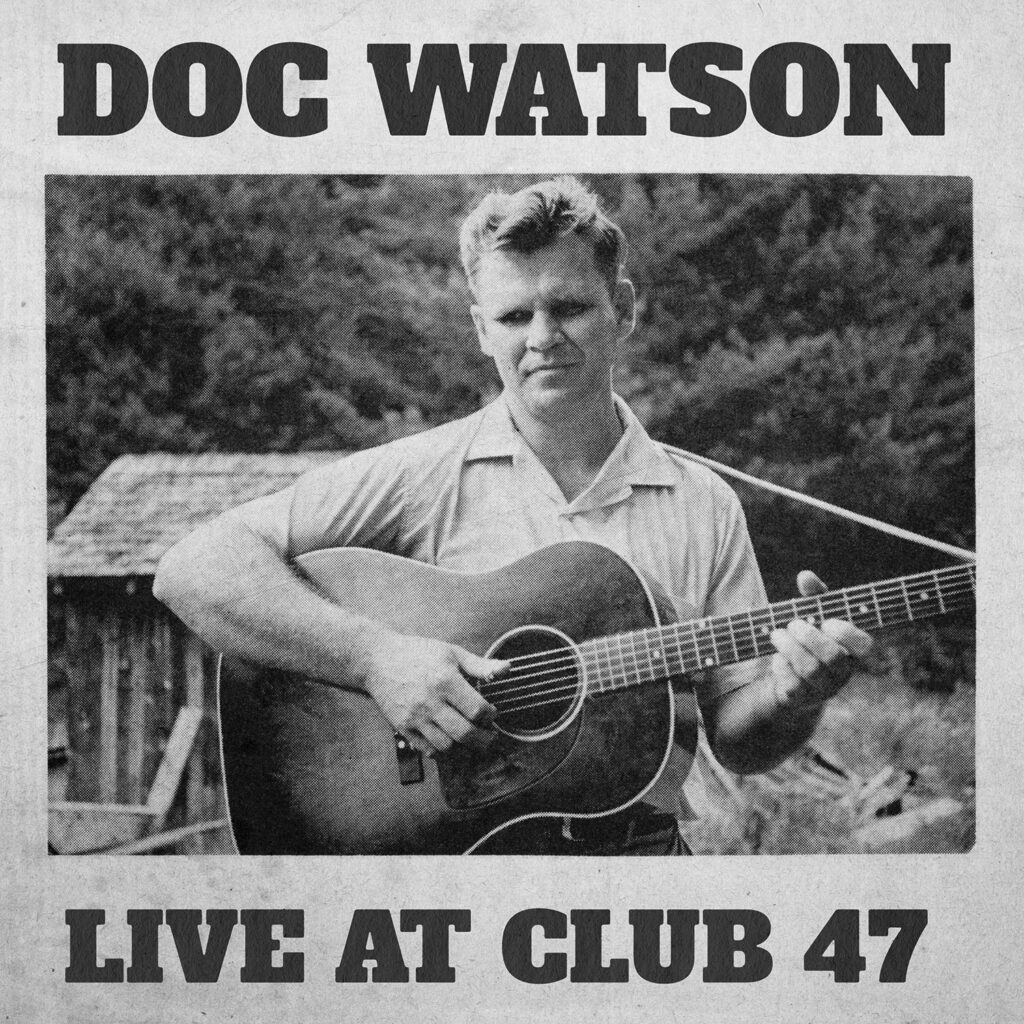 la copertina del disco Doc Watson Live at Club 47
