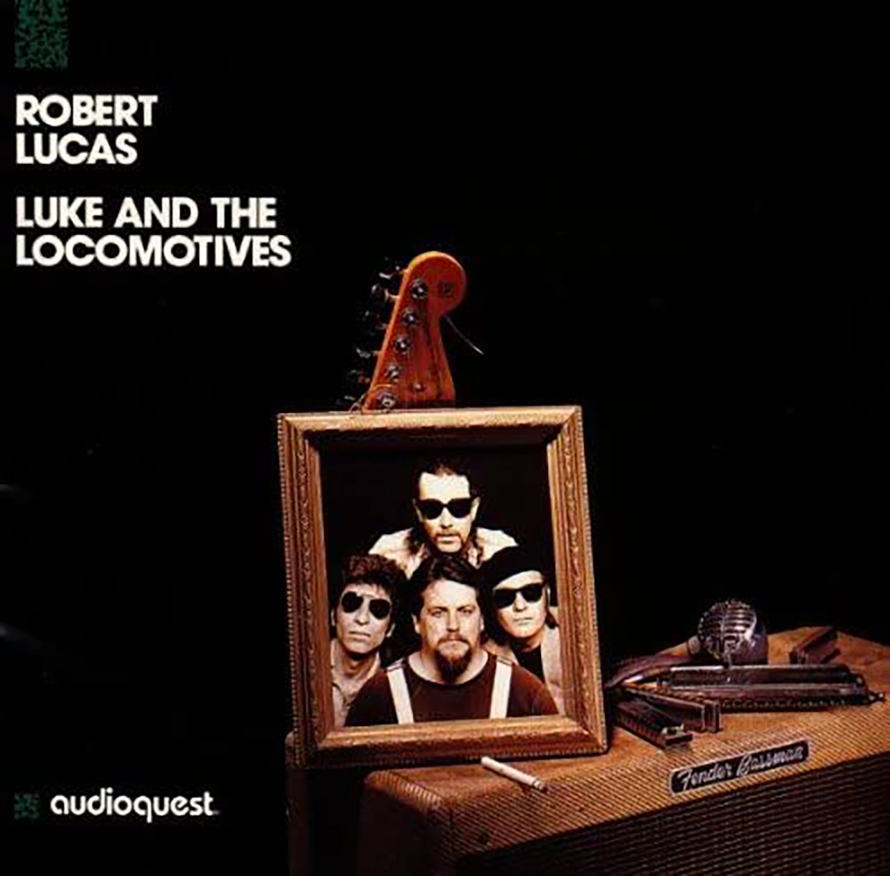 Copertina del disco Robert Lucas – Luke And The Locomotives (1991)