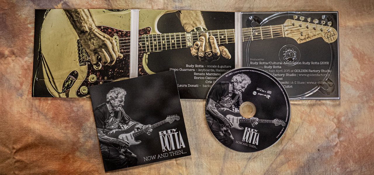 Cover album by Antonio Boschi_Rudy Rotta: 'Now And Then'