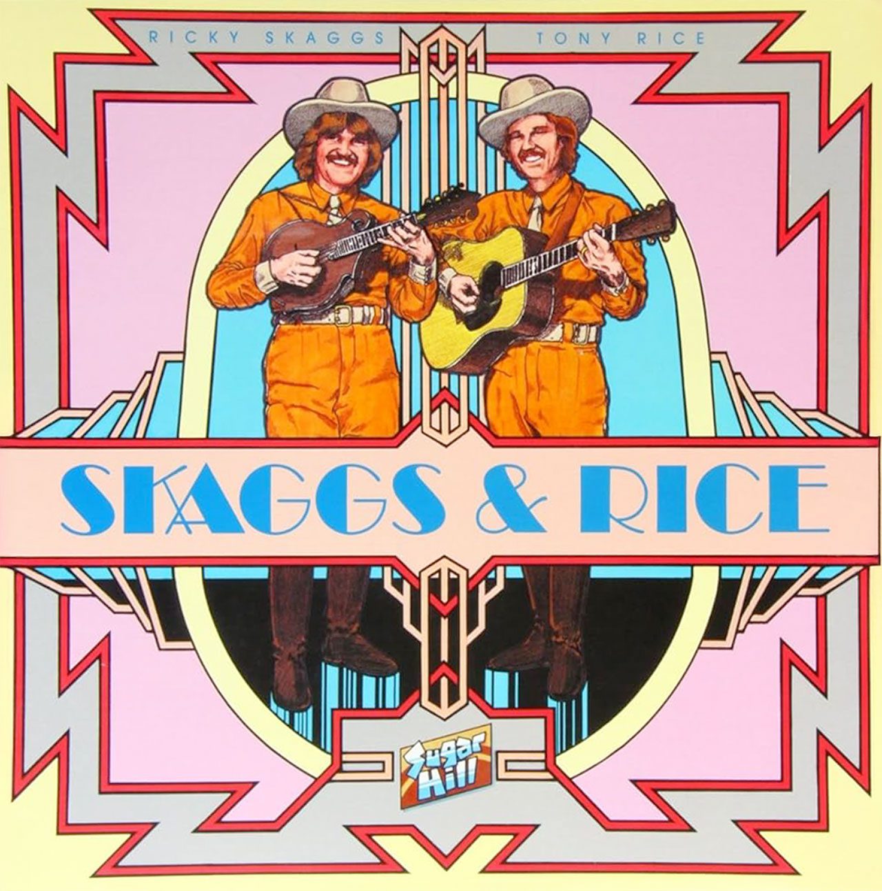 Ricky Skaggs & Tony Rice – Skaggs & Rice cover album