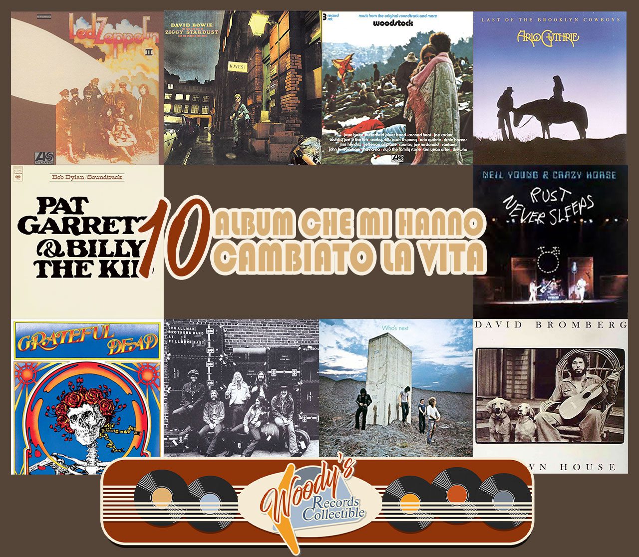 10 album che mi hanno cambiato la vita | Antonio Boschi