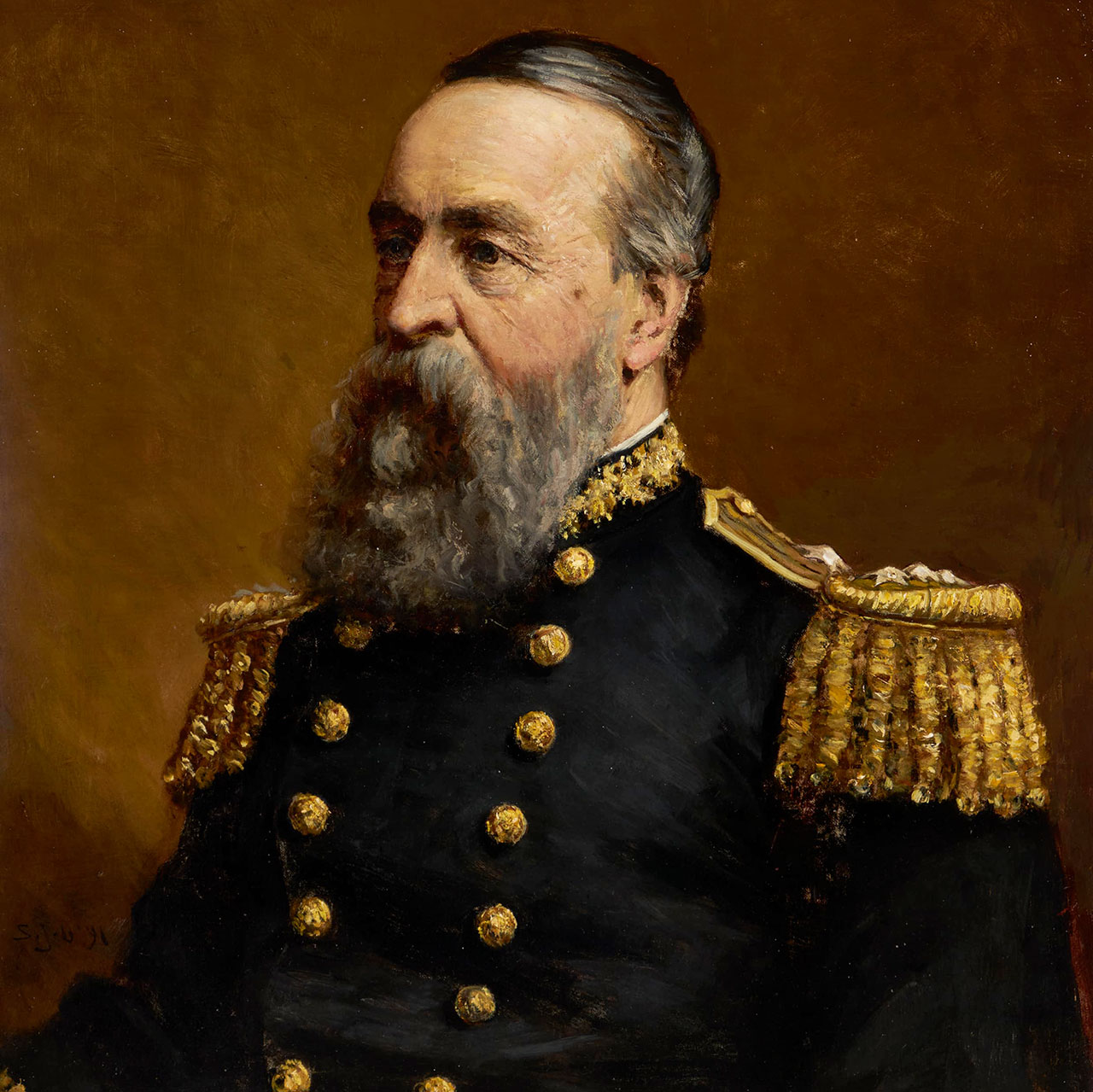 Admiral David Dixon Porter(1813-1891)